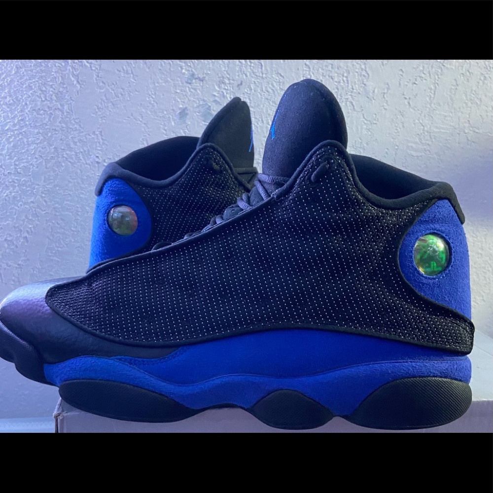 SOLD 13 hyper Royal and black size 10.5 replacement box
